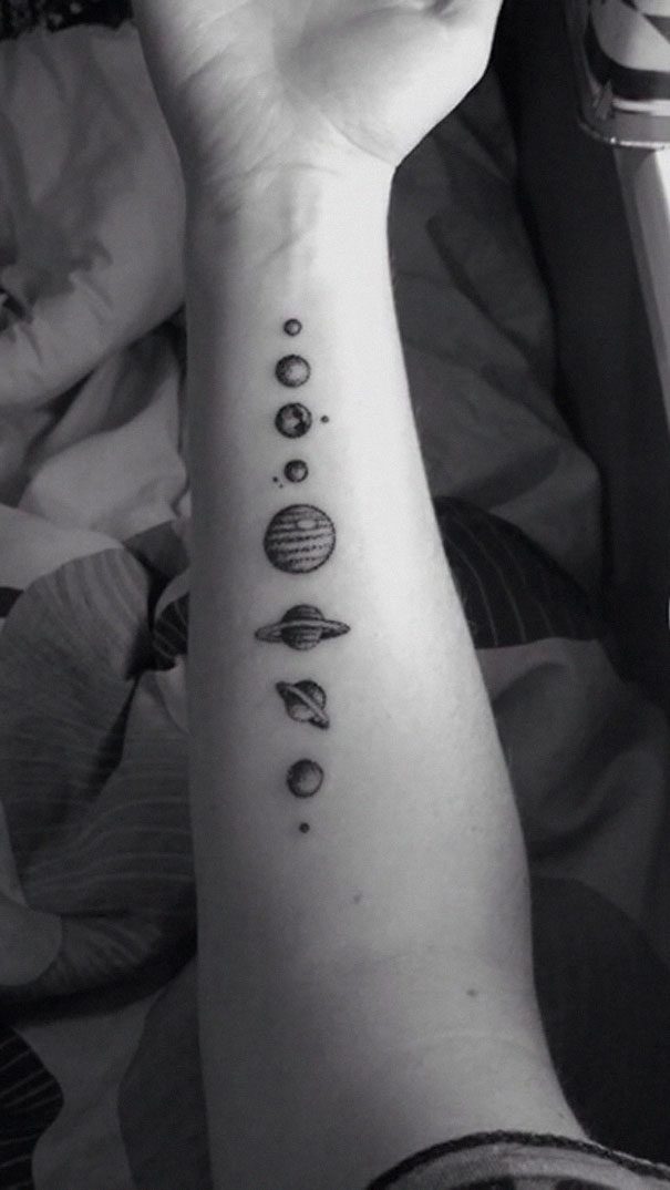 astronomy tattoos