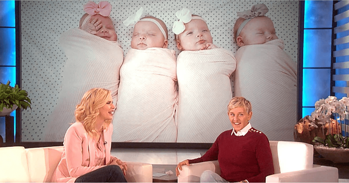 Ellen Surprises Mother Of Quads With Two Gifts That She Will Never Forget…