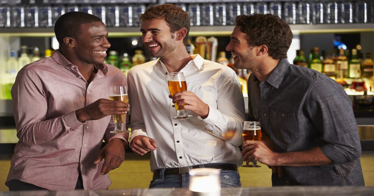 New Study Suggests Men Need To Drink With Friends Twice A Week To Stay Healthy
