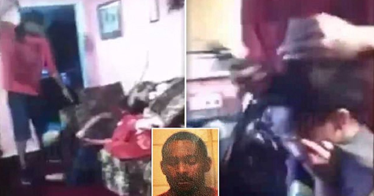 Horrifying Video Of Father Beating Girl With Belt And Shaving Her Head