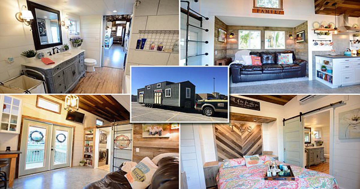 Jaw Dropping Two-Story Mobile Home On The Market For $98k