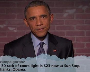 President Obama Reads Mean Tweets