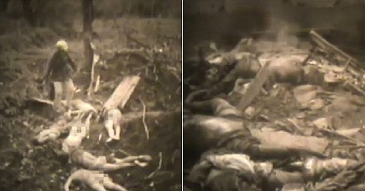 First Footage Showing WWII Japan Army Killing Sex Slaves
