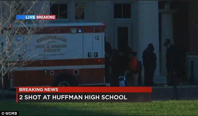 Huffman High School accidental shooting