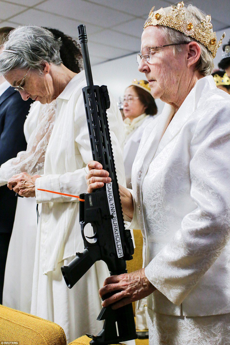 Sanctuary Church gun blessing
