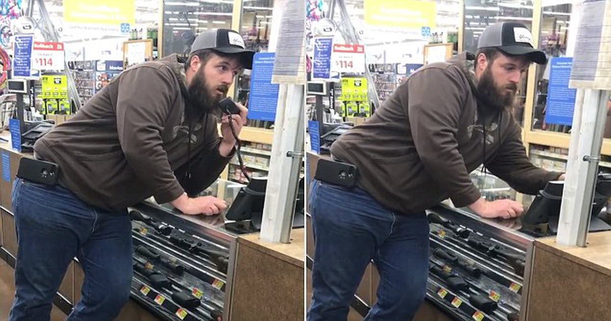 Walmart Customer Hilariously Uses Loud Speaker To Ask For Help