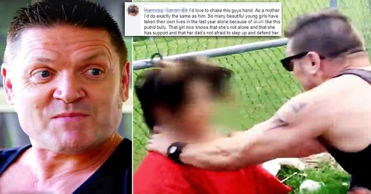 Father Who Choked His Step-Daughter’s Bully, 15, Is BACKED By Parents