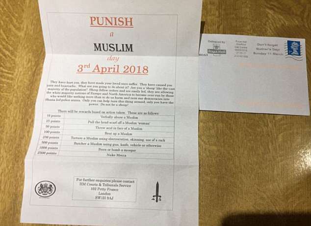 Punish A Muslim Day