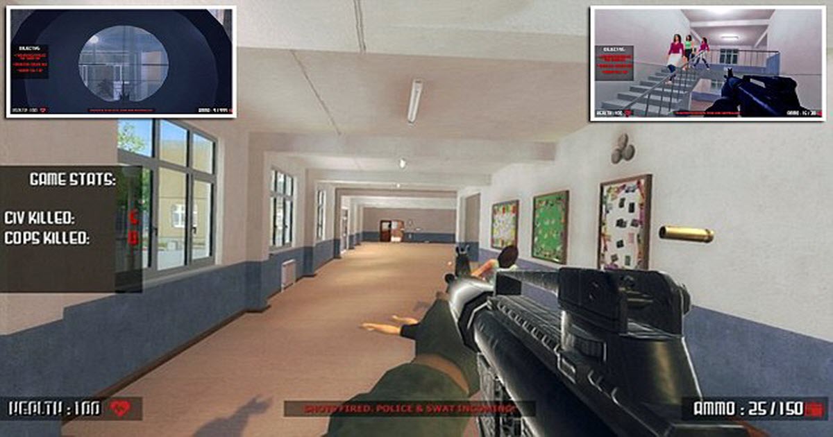 ‘Horrendous’ New Game Lets Children Simulate Shooting Their Classmates