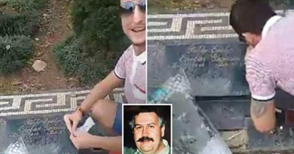 British Tourist Pablo Escobar Grave Stunt Has Cost Him His Family