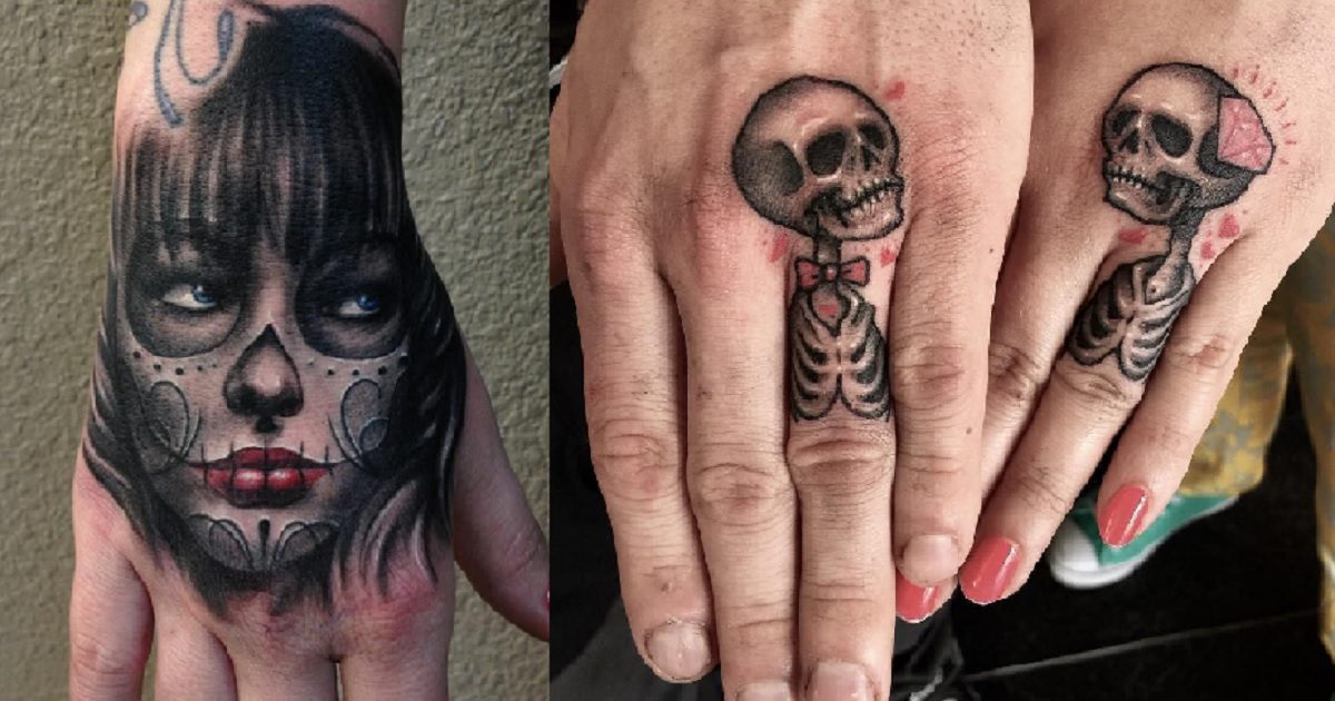 25 Cool Skeleton Hand Tattoo Designs You Should Definitely Try