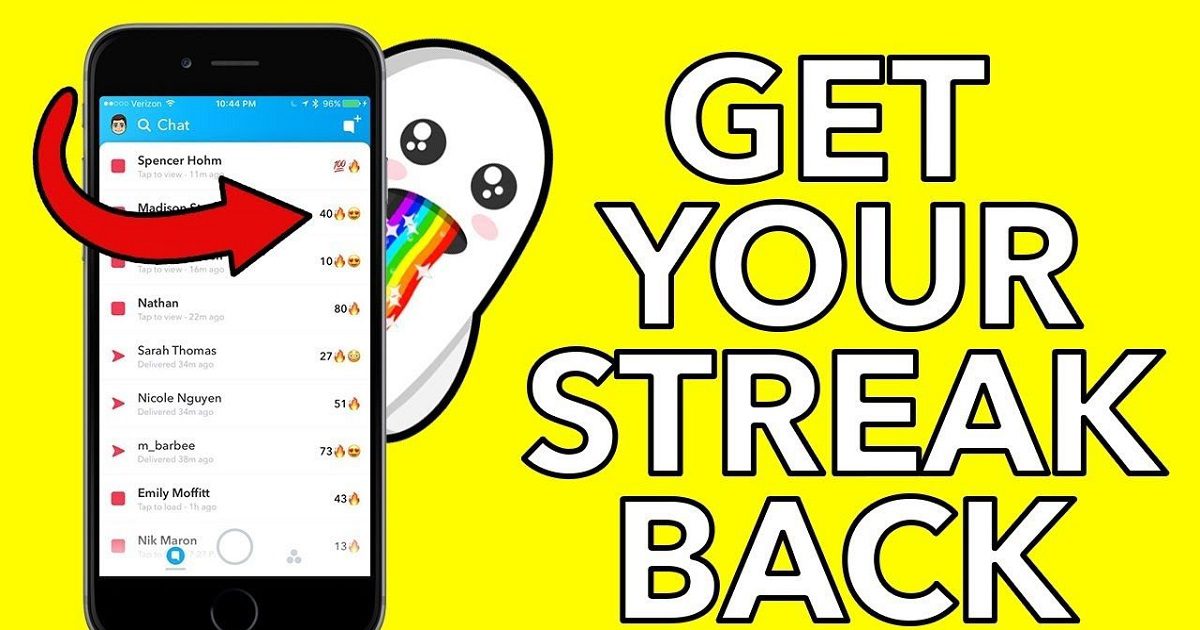 How To Get Snapchat Streak Back