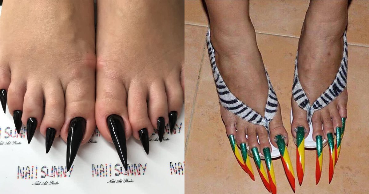 10 Extraordinarily Long Toenails You Won’t Believe They’re Actually A Trend