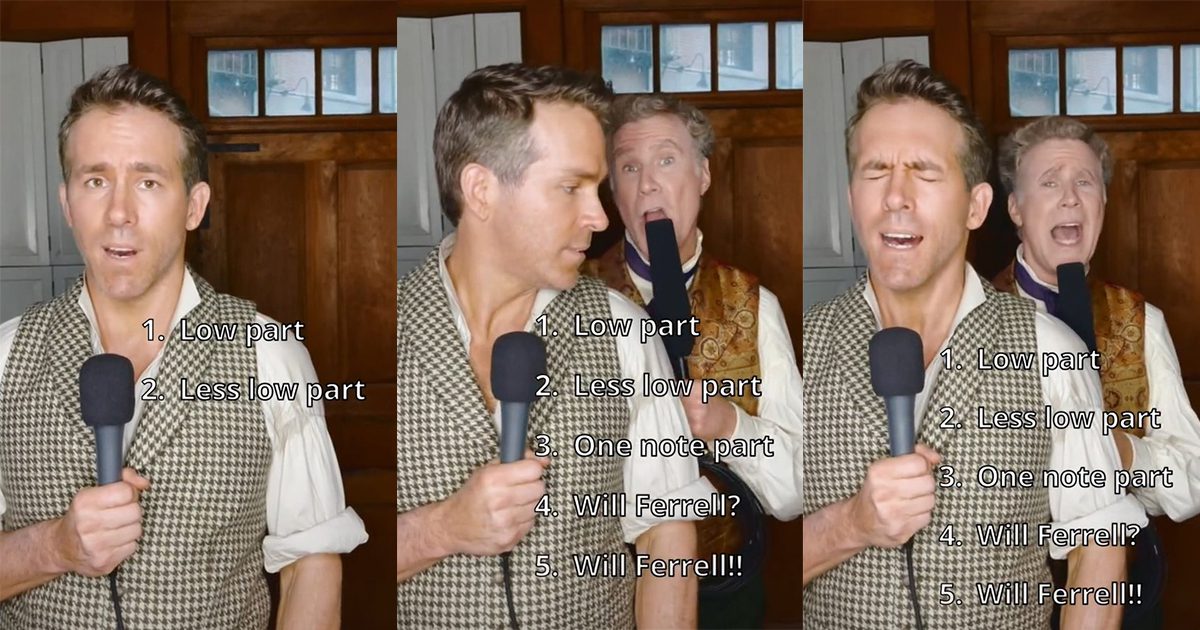 Ryan Reynolds And Will Ferrell Post A Funny Version Of Grace Kelly Tiktok Challenge